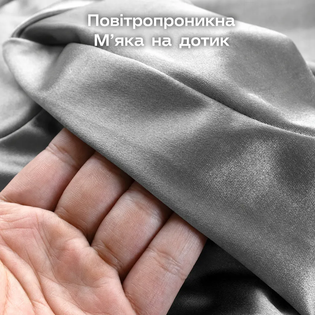 Знімна наволочка для подушки Solve Метелик сіра 62 x 41 см (KT8001205-N) - фото 10