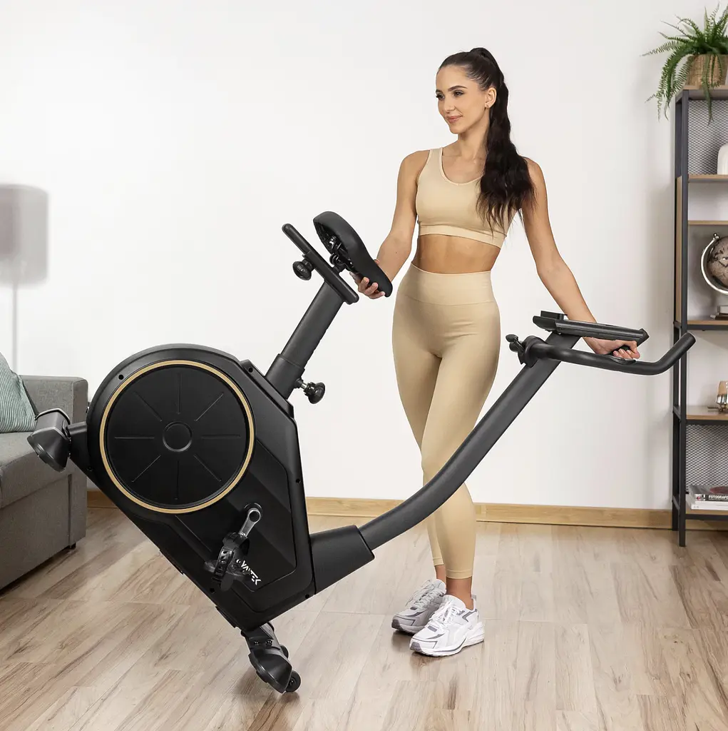 Велотренажер Gymtek XB2500 електромагнітний золотистий - фото 17