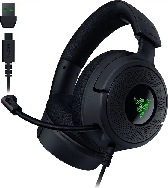 Навушники Razer ігрові Kraken V4 X (RZ04-05180100-R3M1) чорні - фото 8