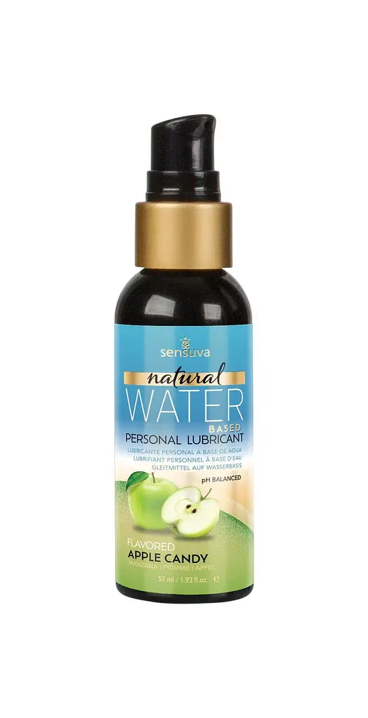 Лубрикант на водній основі Sensuva Natural Water-Based Apple Candy, 57 мл