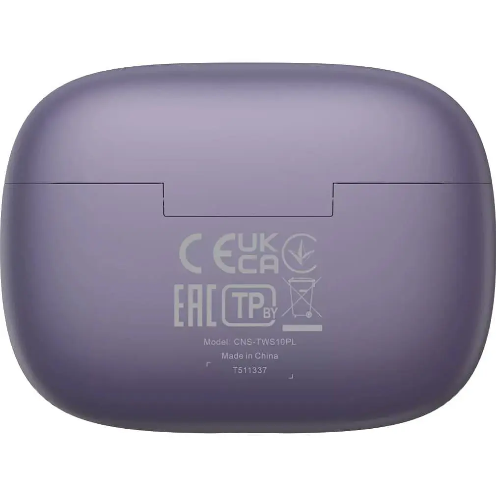 Навушники Canyon TWS headset OnGo TWS-10 ANC+ENC Purple (CNS-TWS10PL) - фото 6