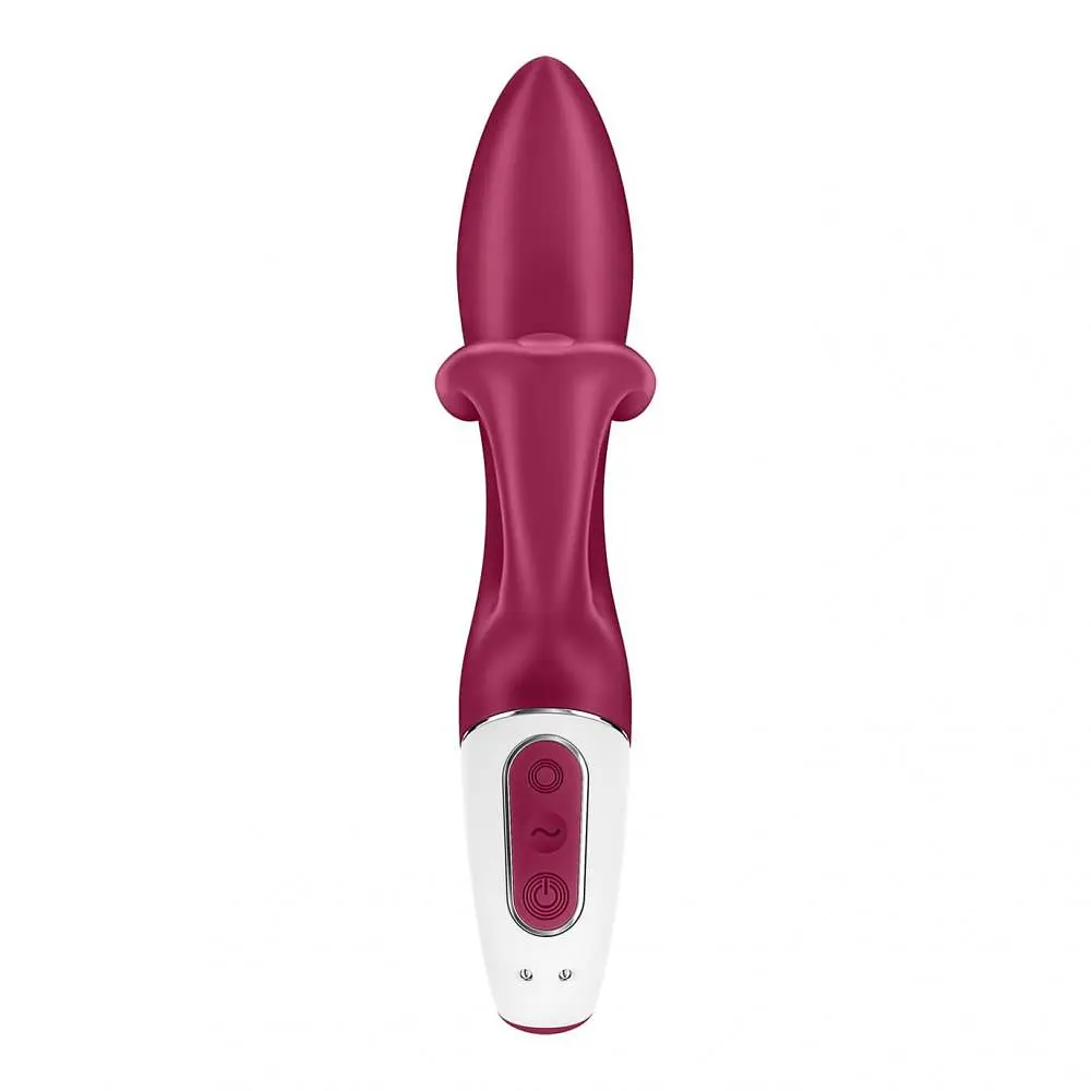 Вібратор-кролик Satisfyer Embrace Me 20.5 см бордовий - фото 6