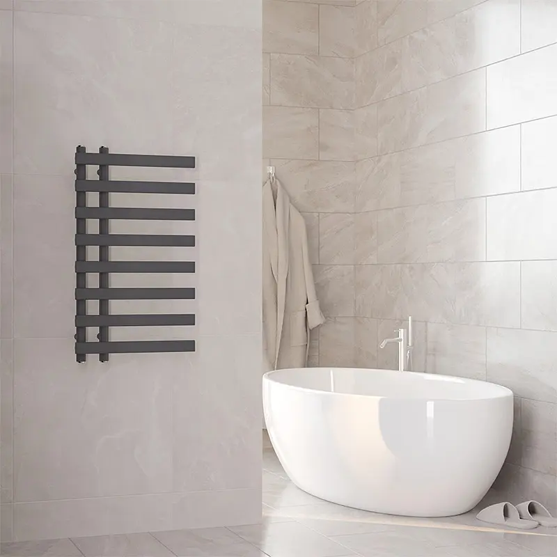Полотенцесушитель дизайнерский Ideale Aurora 8/800/450 антрацит, Антрацит - фото 3