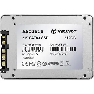 Накопичувач SSD 2.5" 512GB Transcend (TS512GSSD230S) - фото 3