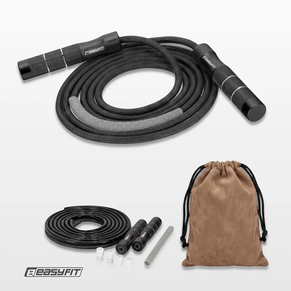 Швидкісна скакалка для боксу 2 в 1 EasyFit CrossPower - фото 12