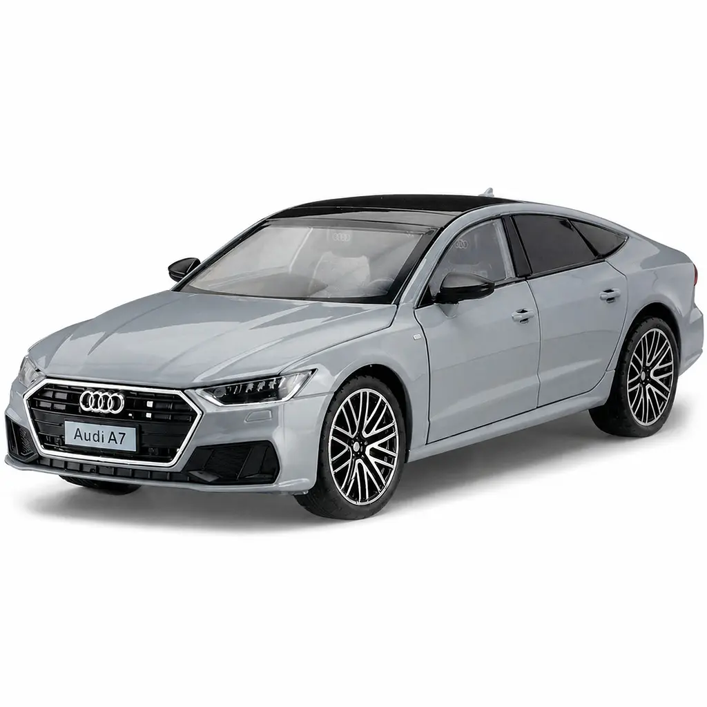 Колекційна металева модель автомобіля АвтоЕксперт Audi A7 з інерцією, світлом та звуком 1:24  - фото 6