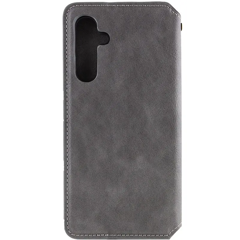Чохол-книжка Getman шкіряний Cubic PU для Samsung Galaxy A35 Сірий - фото 2