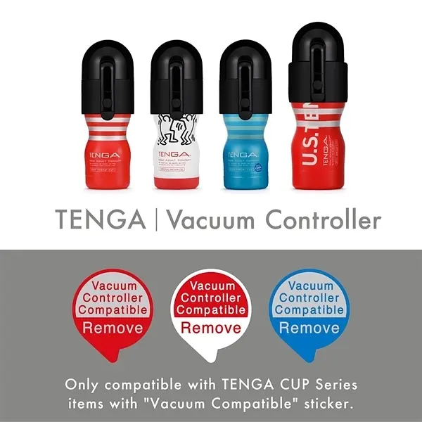 Мастурбатор Tenga Vacuum Controller чорний - фото 5