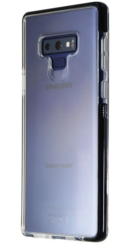 Протиударний прозорий чохол GEAR4 Piccadilly D3O для Samsung Galaxy Note 9 Black + Transparent - фото 7