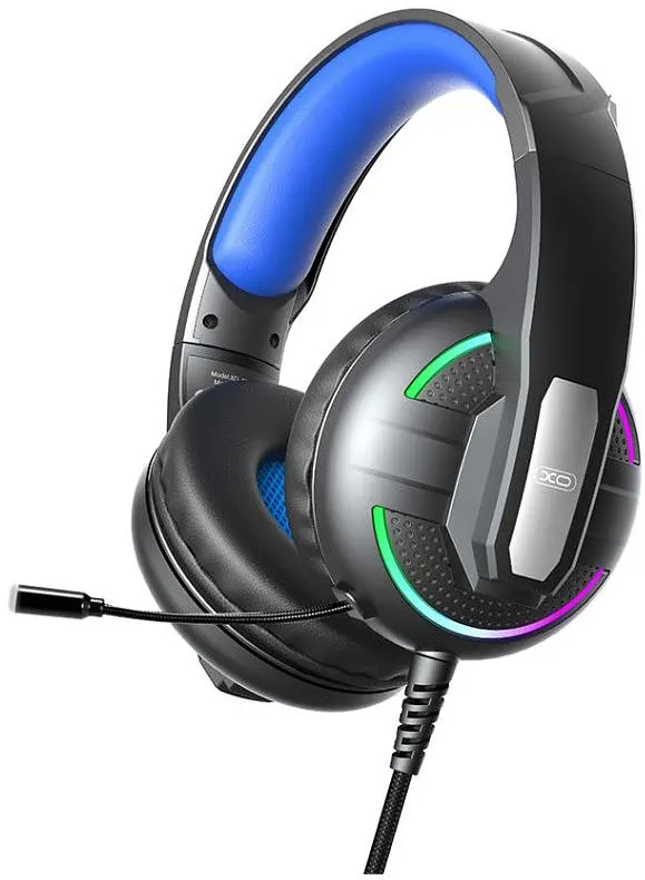 Провідні навушники XO GE09 Gaming Wired Headphones Чорний - фото 2