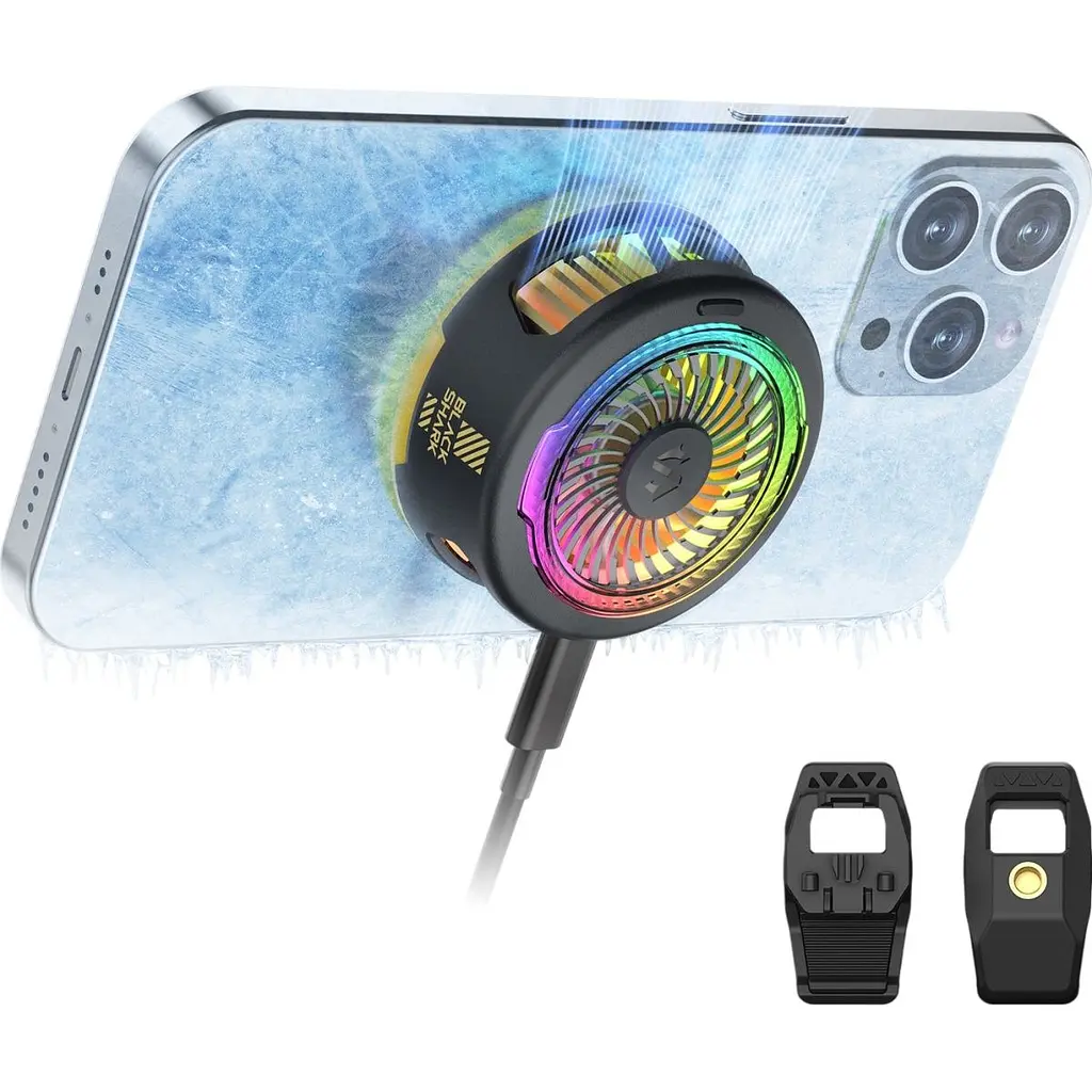 Кулер для смартфона Black Shark FunCooler 5 Magnetic Edition Black (BHR08BKCN) [174966] - фото 2