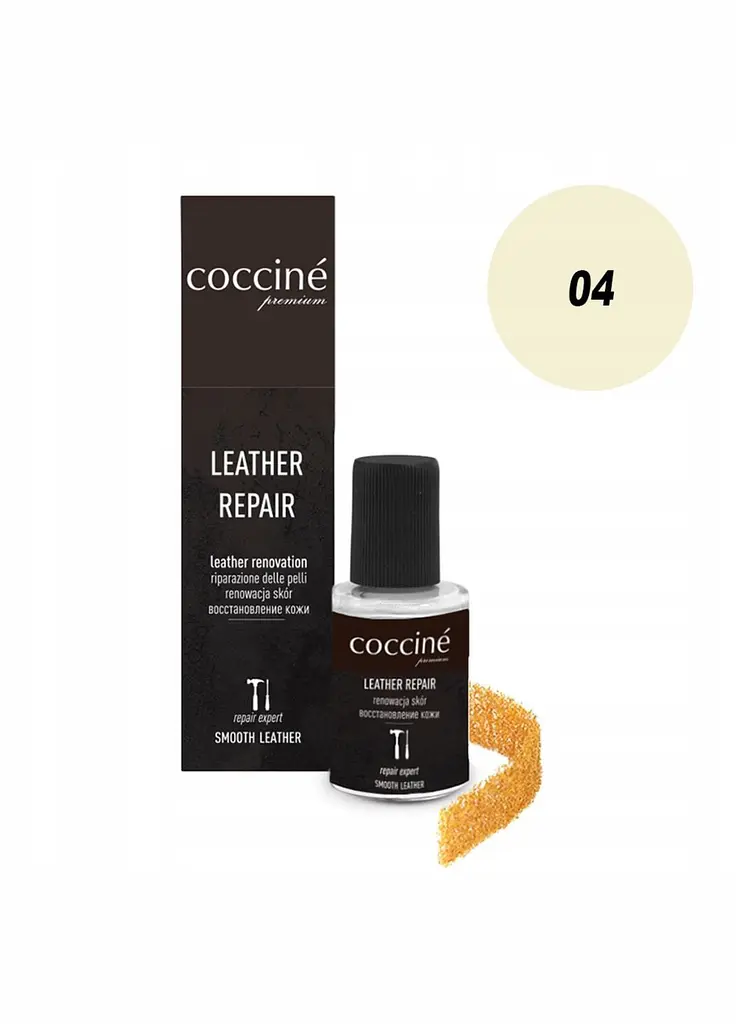 Коректор-реставратор Coccine Leather Repair для шкіри, айворі, 10 мл