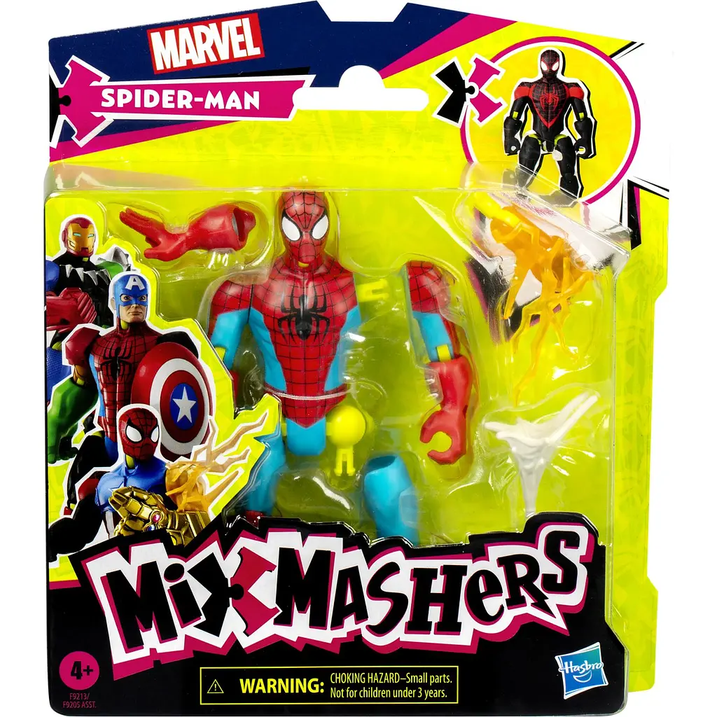 Игрушка-фигурка Hasbro Marvel MixMashers Spider-Man (F9205_F9213) - фото 6