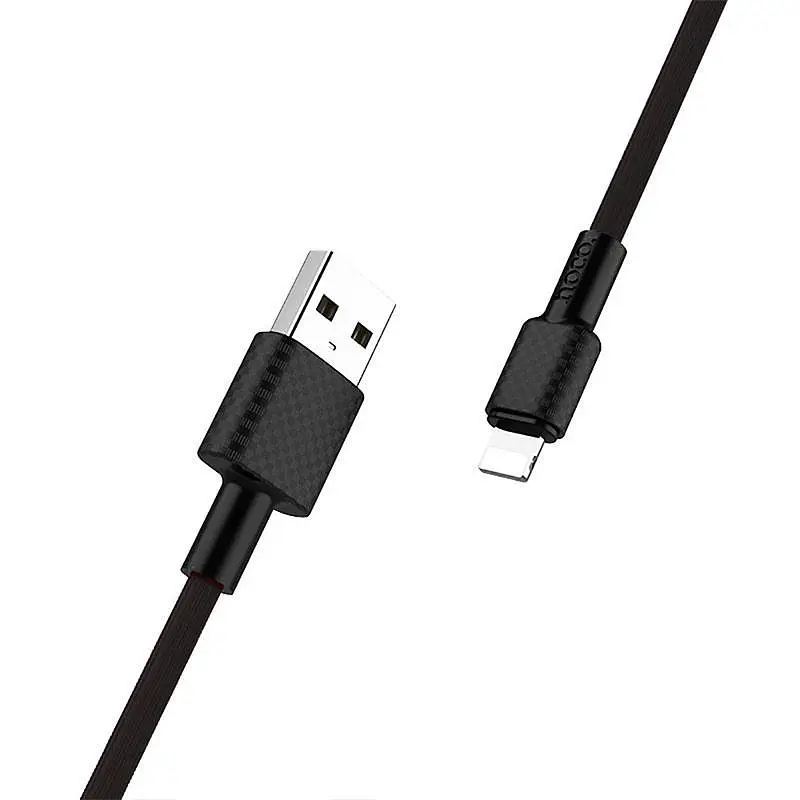 USB Cable Hoco X29 Superior Lightning Black 1m - фото 3