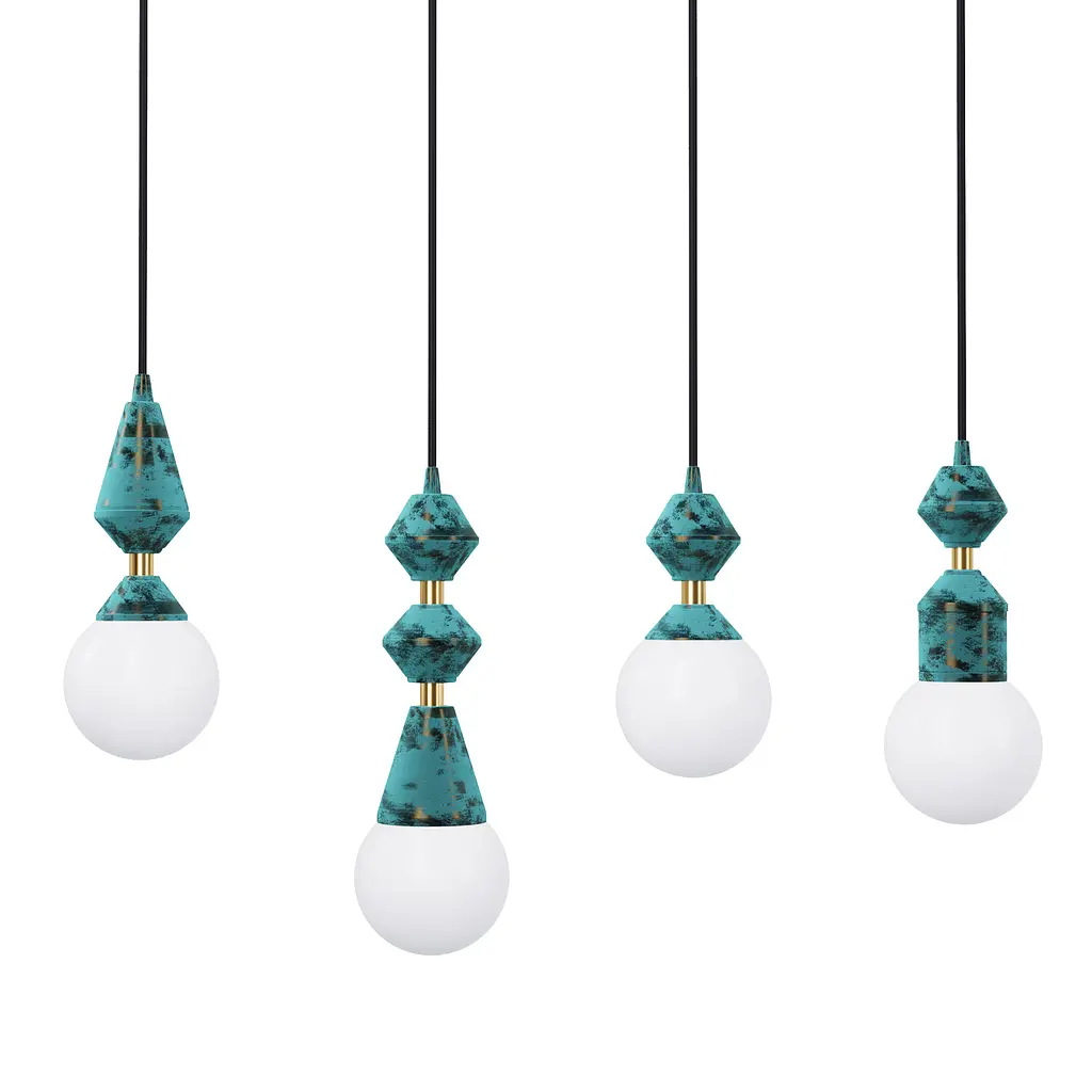 Підвіс Dome, PikArt арт. 4844 Зелений 25 см - фото 2