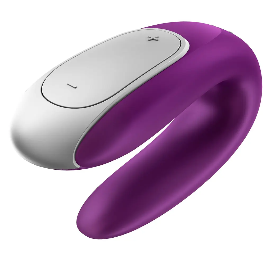 Смарт-вібратор для пар Satisfyer Double Fun (Violet) з пультом ДК - фото 6