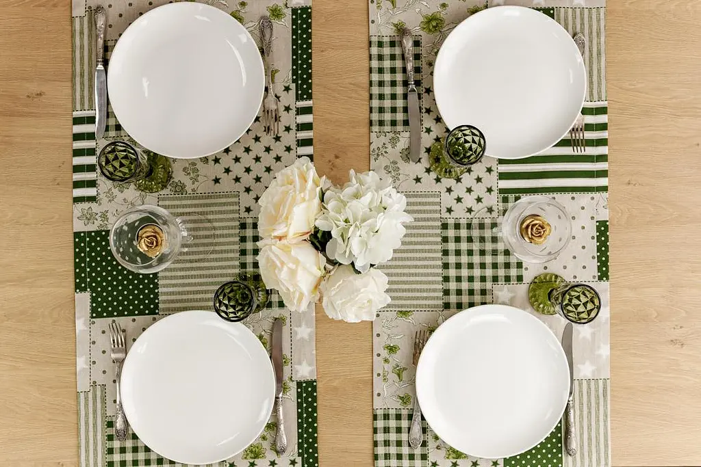 Ранер Прованс Господиня Печворк 140х40 см зелений (31542) - фото 7