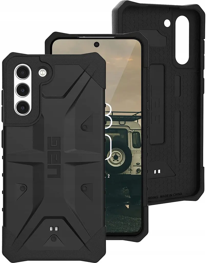 Оригінальний протиударний чохол для Samsung Galaxy S21 FE (G990) UAG Pathfinder Black (213127114040) - фото 8
