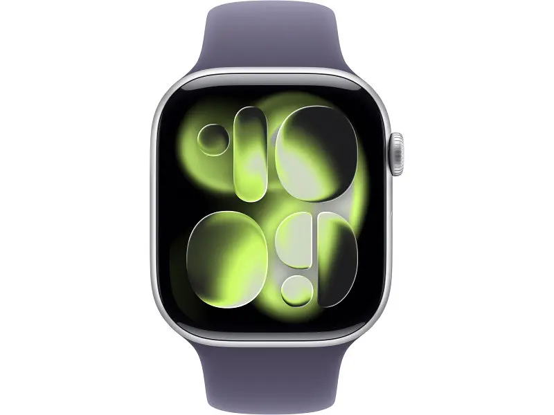 Смарт-годинник Apple Watch Series 11 GPS 46mm Silver Alu. Case w. Purple Fog S. Band - S/M (MEV94) - фото 2