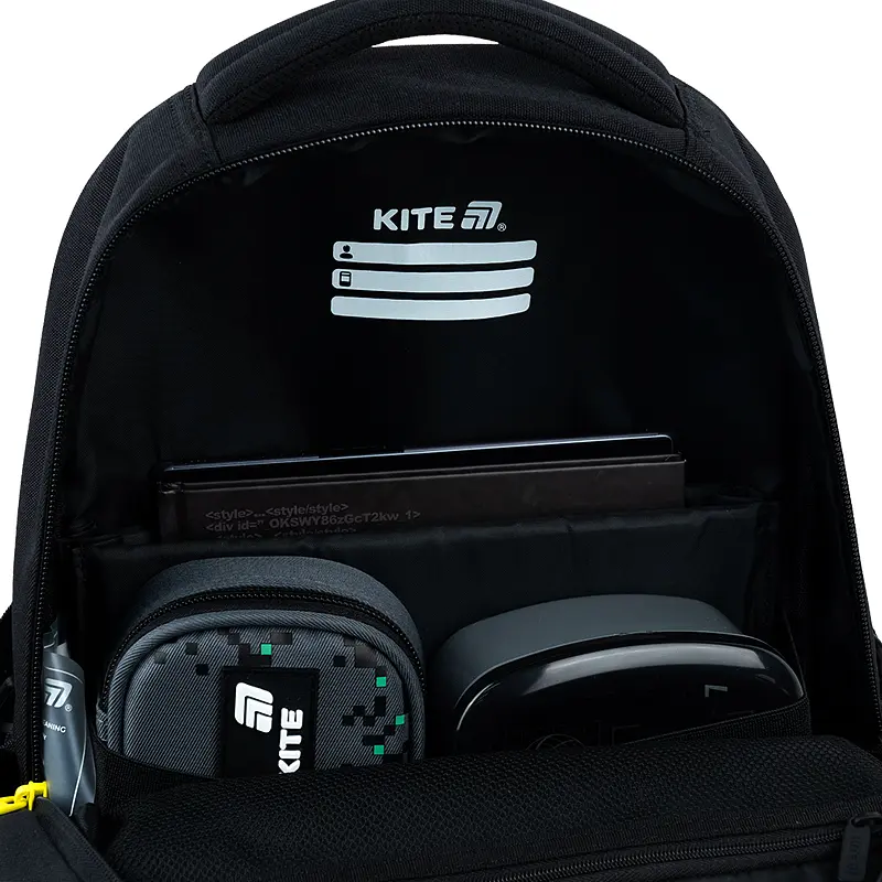 Рюкзак для початкової школи Kite Education 1022 DC Чорний (DC26-1022M) - фото 17