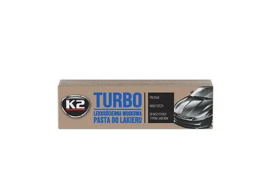 Віск K2 Turbo Tempo для полірування кузова 120г