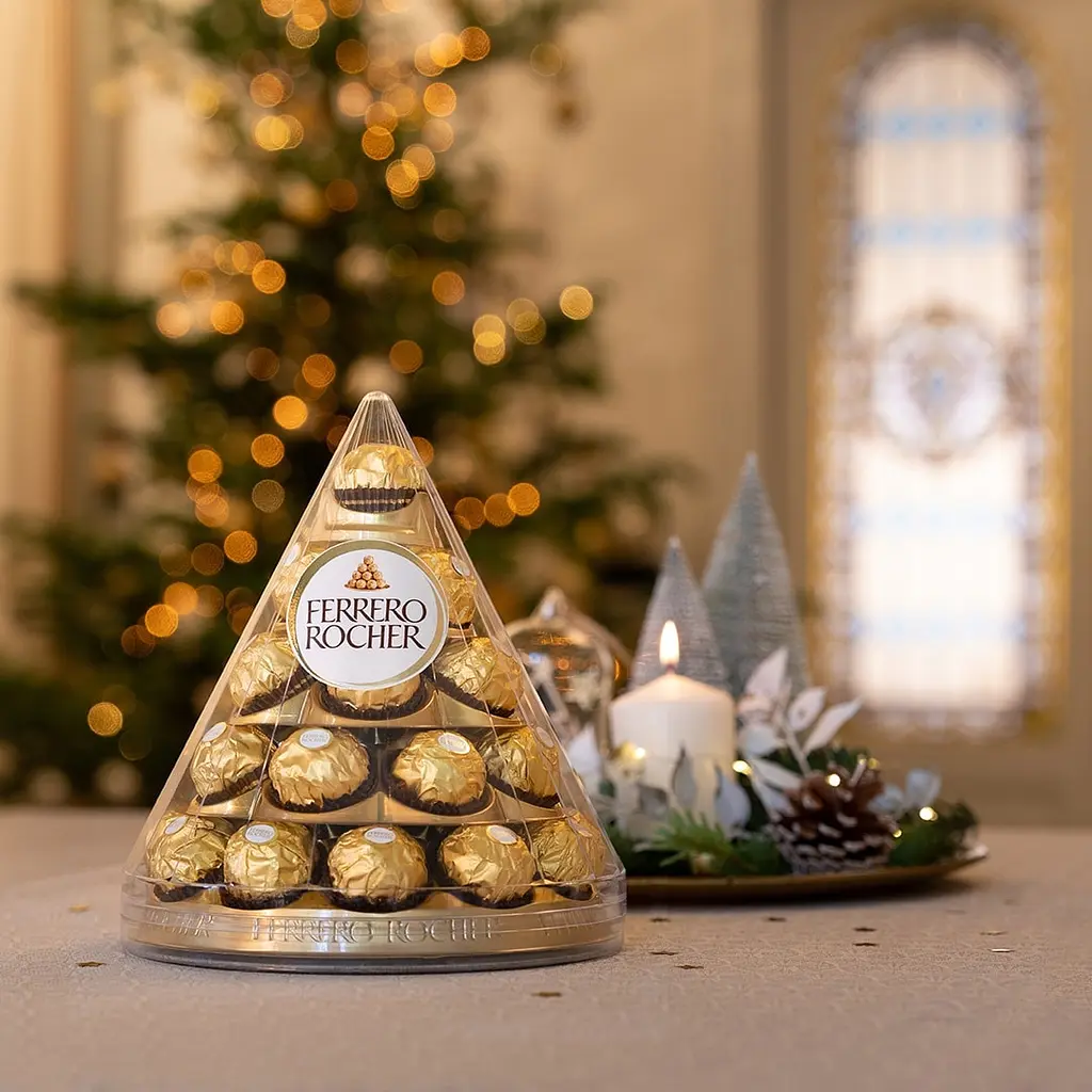 Цукерки Ferrero Rocher Конус 350 г - фото 2