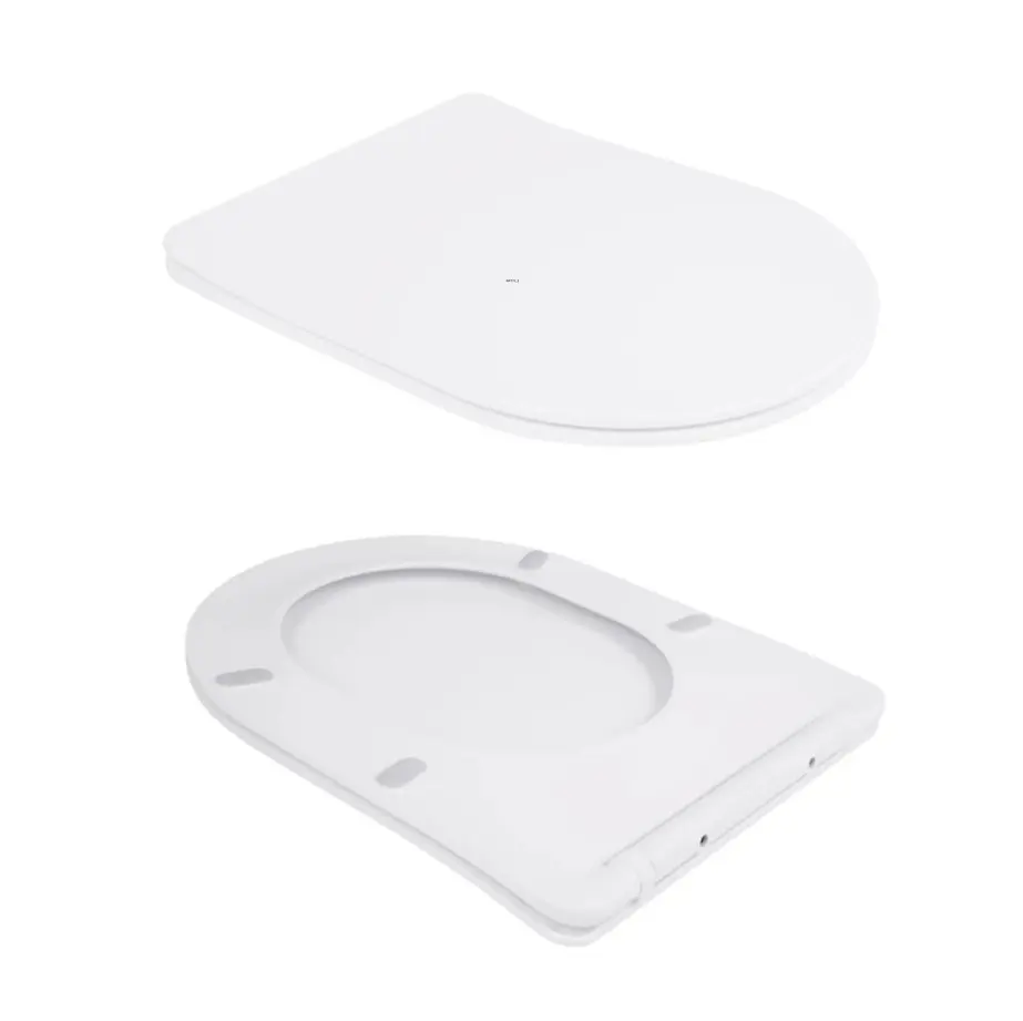 Унітаз підвісний Qtap Scorpio Ultra Quiet, з сидінням Slim Duroplast/ Soft-close/ Quick relase QT14332380ASW - фото 6