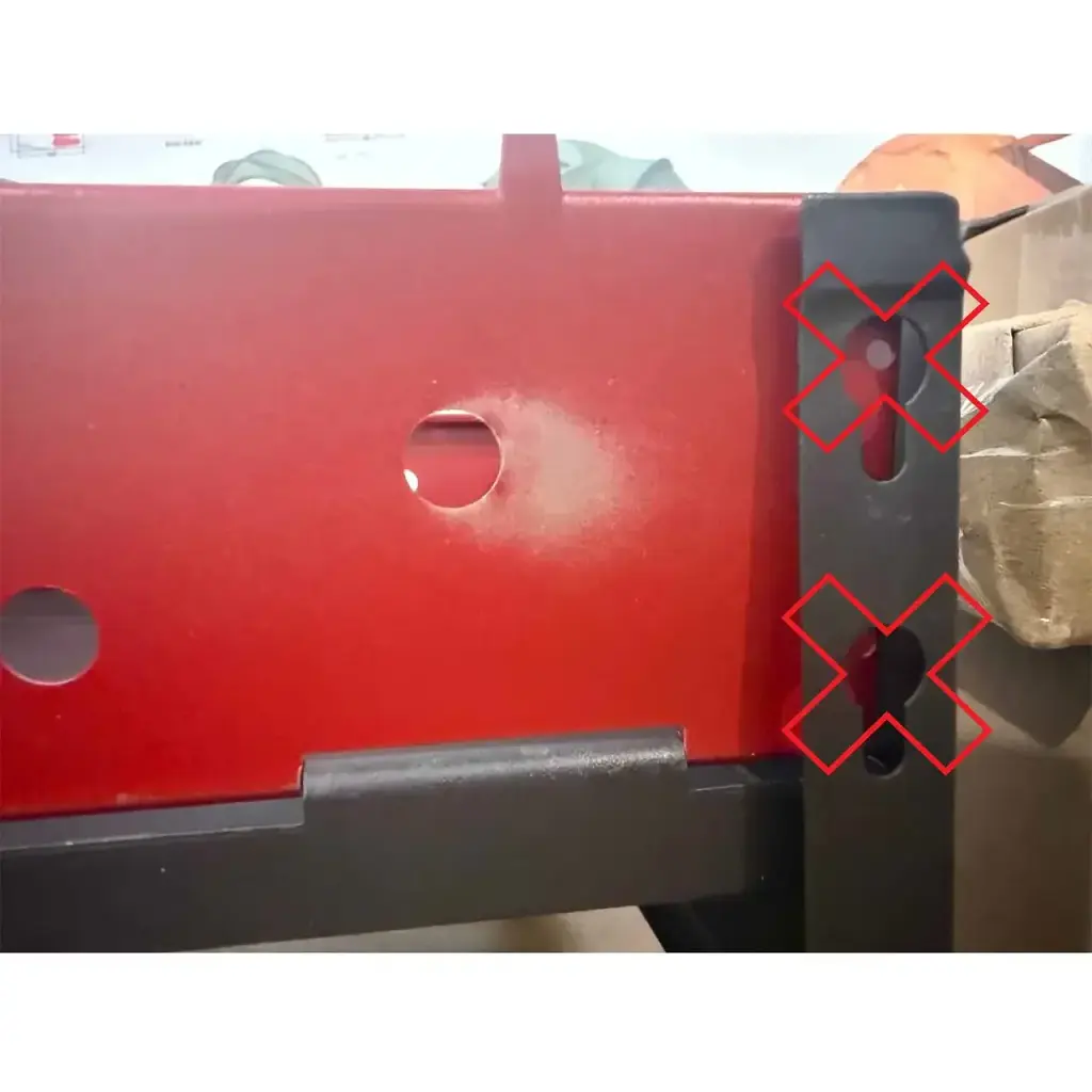 Гриль угольный Bo-Camp Compact Black/Red для пикника, кемпинга и дачи Discounted - фото 3