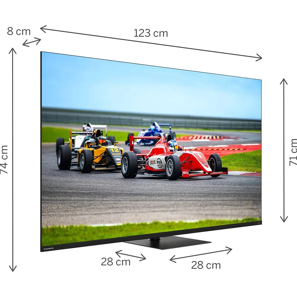 Телевізор Thomson Google TV 55" QLED Pro [55QG7C14] [139523] - фото 5