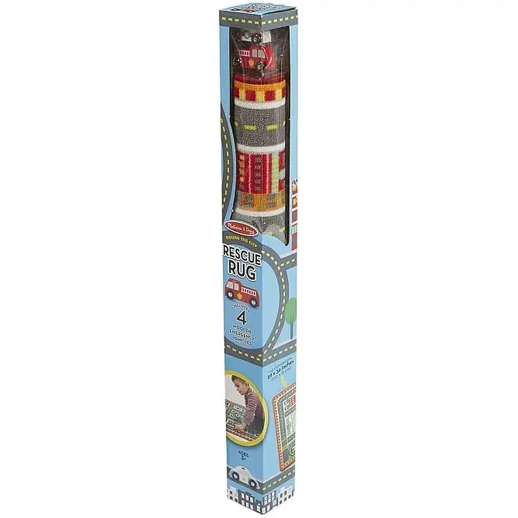 Килимок ігровий Melissa & Doug Рятувальні автомобілі з машинками (MD19406) - фото 3