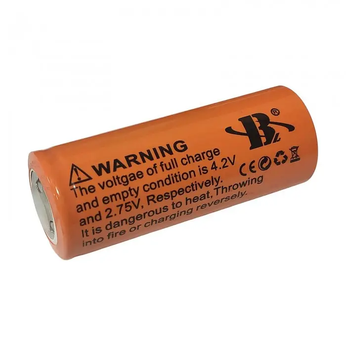 Батарея акумуляторна для ліхтарів X-Balog 26650 Li-Ion 4,2V - фото 2