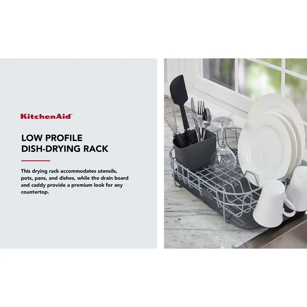 Підставка для сушки посуду KitchenAid Sinkware сіра (KEG197OSGR) - фото 10