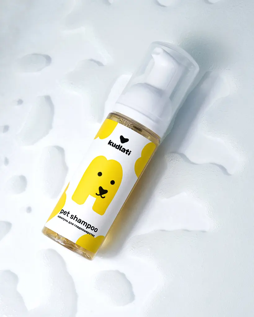 Шампунь-пінка Kudlati для гладкошерстих улюбленців 50 мл  - фото 2