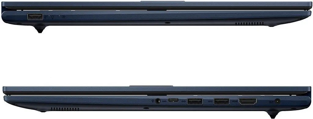 Ноутбук ASUS Vivobook 17 X1704VA-AU891 (17.3 FHD 60 Hz, Intel Core i3-1315U, 16 GB, 512 SSD, Intel UHD, DOS) Quiet Blue (90NB10V2-M00WU0) - фото 9