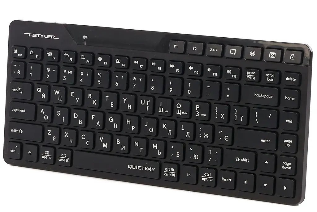 Клавиатура A4Tech Fstyler FBK26C AS Black (FBK26C AS (Black)) - фото 2