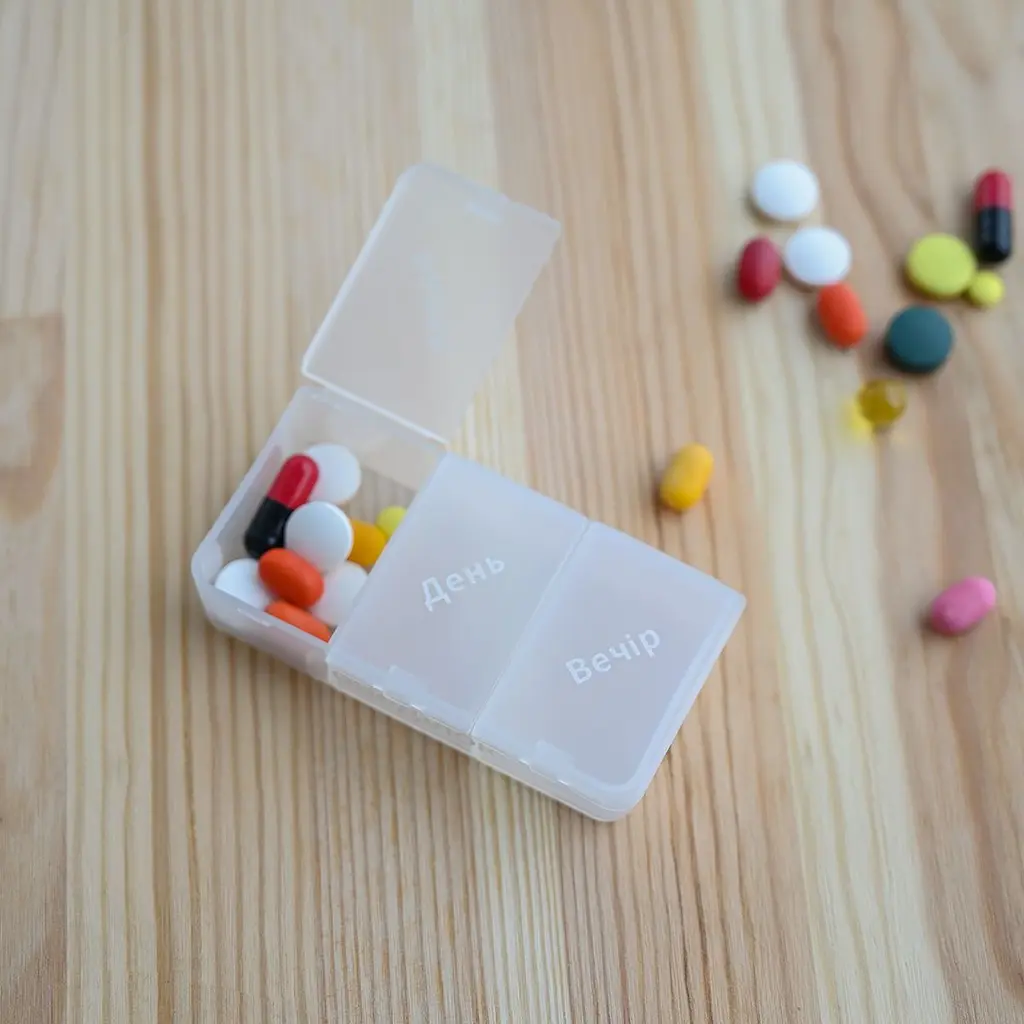 Органайзер для таблеток МВМ My Home PC-01, 7 дней 14.2х8.6х4.7 см зеленый (PC-01 GREEN) - фото 7