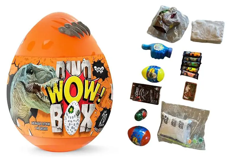 Набір для творчості DWB-01-01U "Dino WOW Box" великий DANKO - фото 2