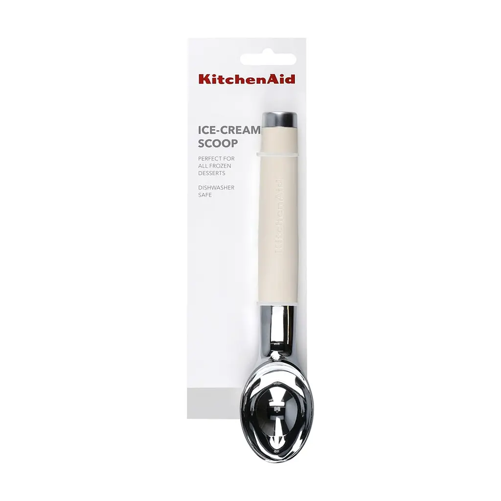 Ложка для морозива KitchenAid Coreline, 21,6 см, кремова (KAG117OHACE) - фото 2