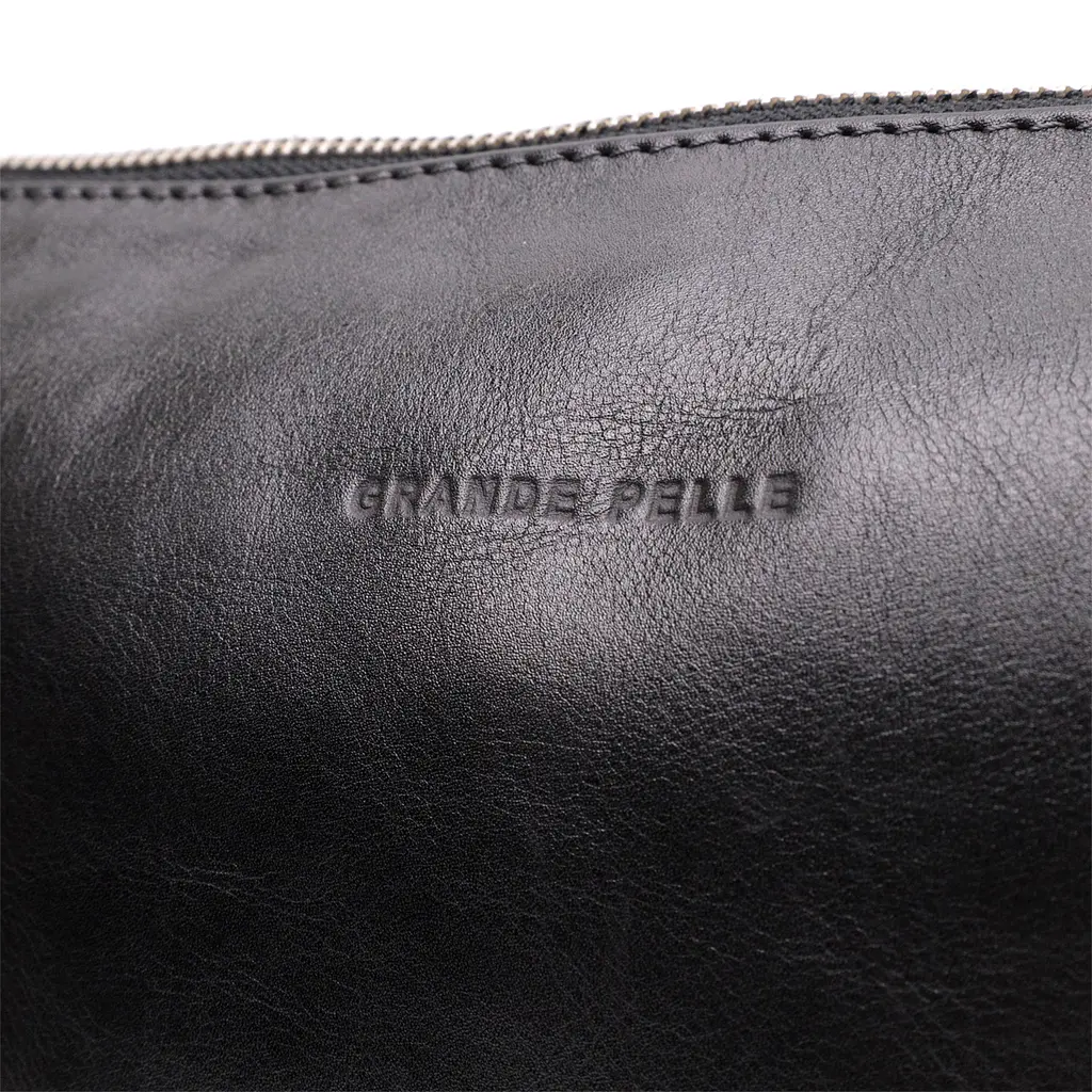 Кожаная женская сумка Grande Pelle 26х15.5х3 см sum0023600 - фото 2