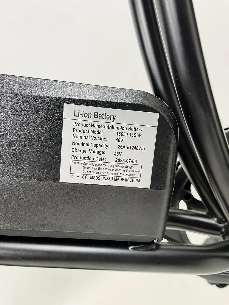 Електровелосипед Fate bike Tesla 20 (1200W, 48V, 26Ah) Задній привід - фото 13