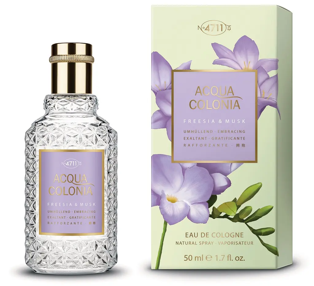 Одеколон Maurer & Wirtz 4711 Acqua Colonia Freesia & Musk 50 мл  - фото 2