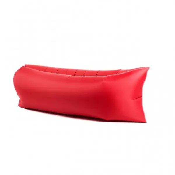 Диван надувний з подушкою лежак крісло 150х70см подушка 70х30см UKC AIR Sofa 4 червоний