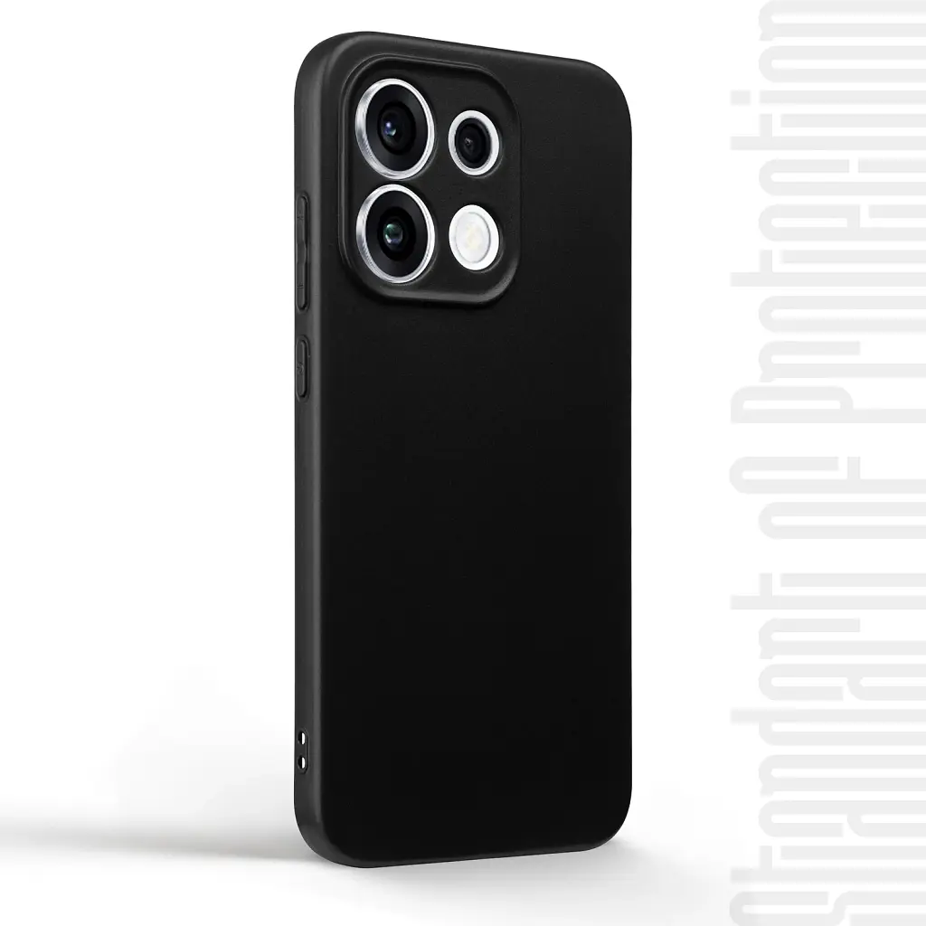 Чохол-накладка ArmorStandart Matte Slim Fit для OPPO Reno16 Pro 5G Camera cover Black - фото 2