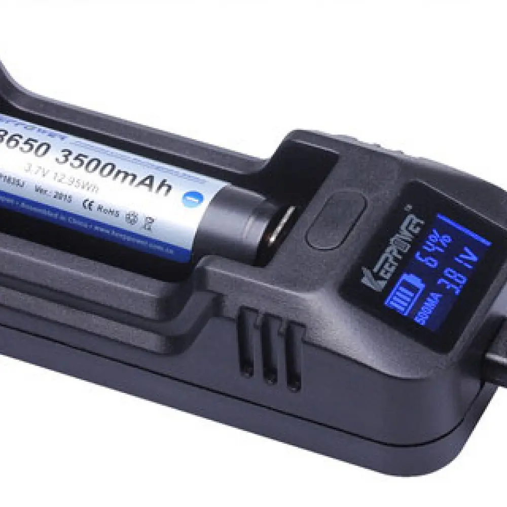 Зарядний пристрій Keeppower L1 LCD USB (1А) для акумуляторів - фото 10