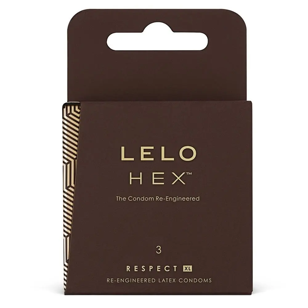 Презервативи Lelo Hex Respect XL, 3 шт