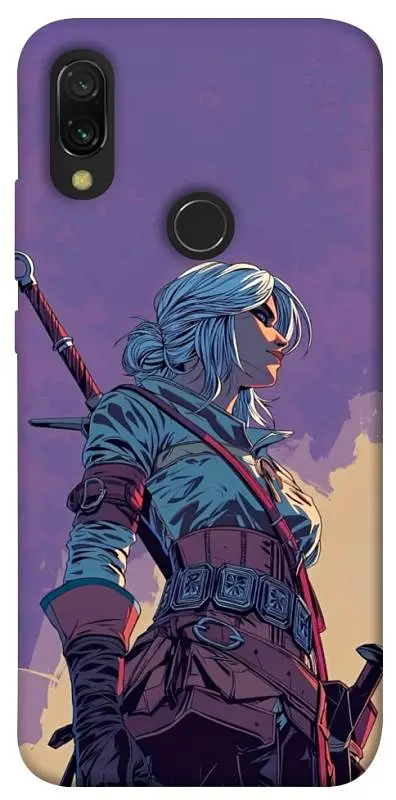 TPU чехол Demsky The witcher ciri для Xiaomi Redmi 7