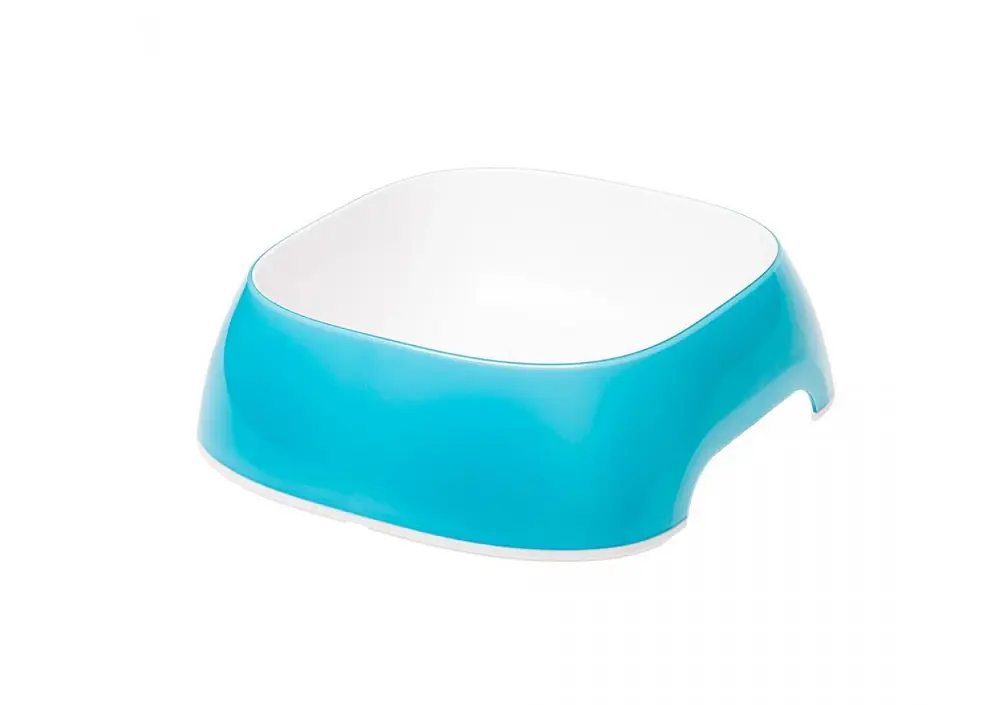 Миска для собак та котів Ferplast Glam Small пластикова блакитна 15x13.5x5 см 400 мл 71210015