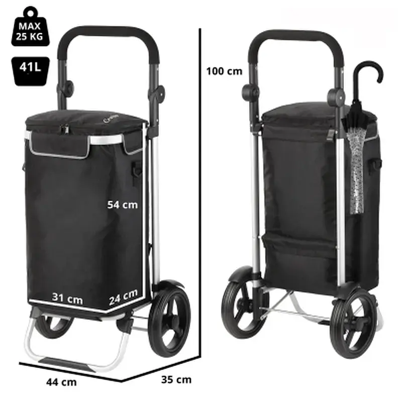 Сумка-візок ShoppingCruiser Allround 41 л Black (930022) - фото 3