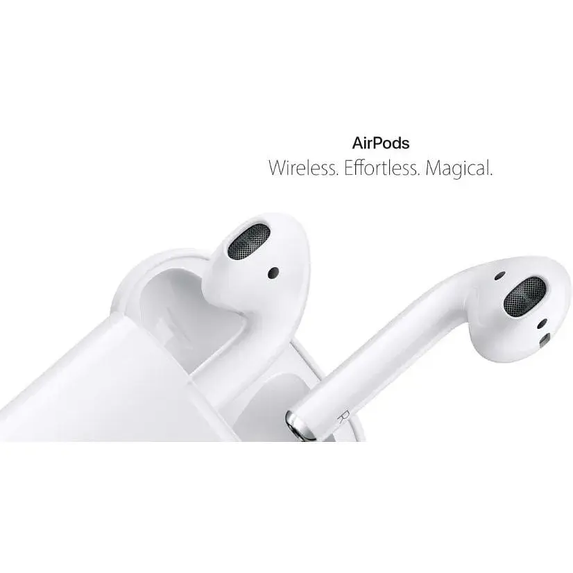 Беспроводная гарнитура Apple AirPods MMEF2 оригинал - фото 5