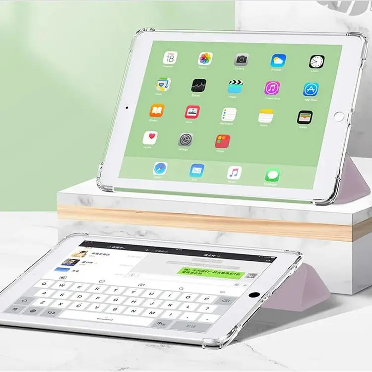 Чохол-книжка BeCover Tri Fold Soft TPU для Apple iPad mini 6 2021 Pink (706724) - фото 4